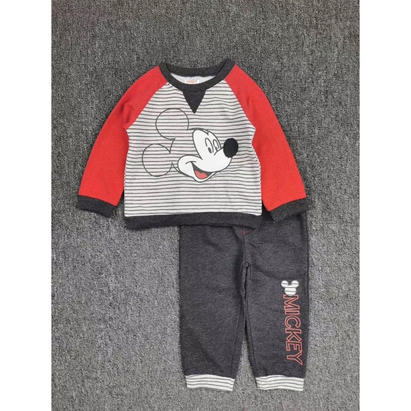 Bộ nỉ da cá mickey xuất dư