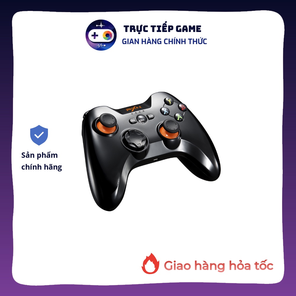 Tay Cầm Chơi Game Bluetooth PXN 9613 Cho PC/Laptop/Điện Thoại Android/Smart TV