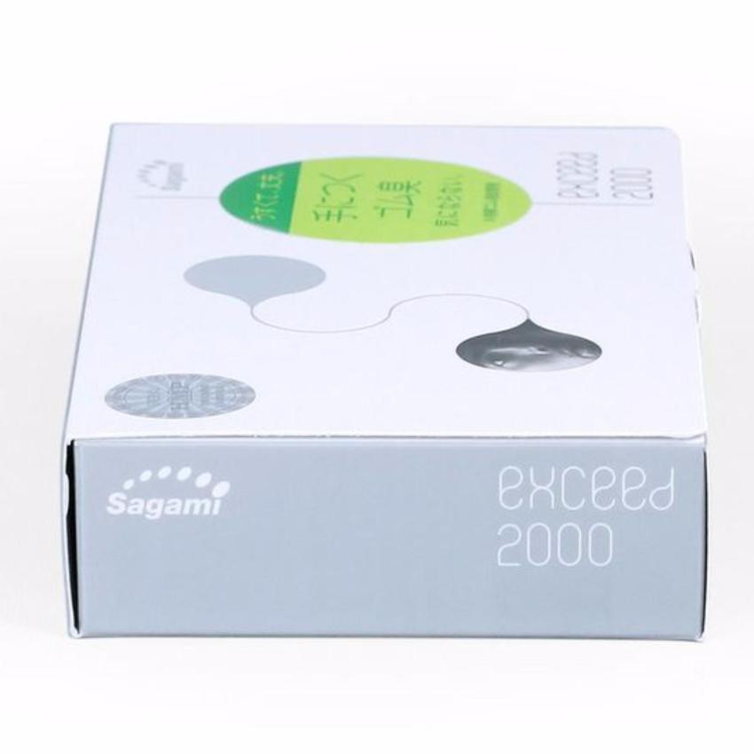 Bao cao su siêu mỏng Sagami Exceed 2000 Chính hãng