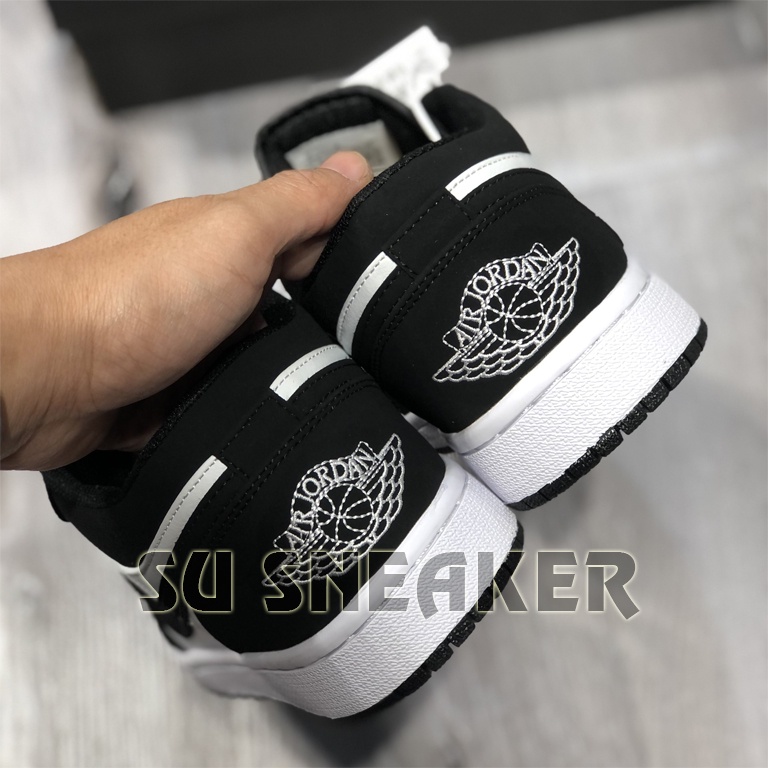 Giày jordan panda low nam nữ , jd cổ thấp trắng đen SUSNEAKER ( Full box )