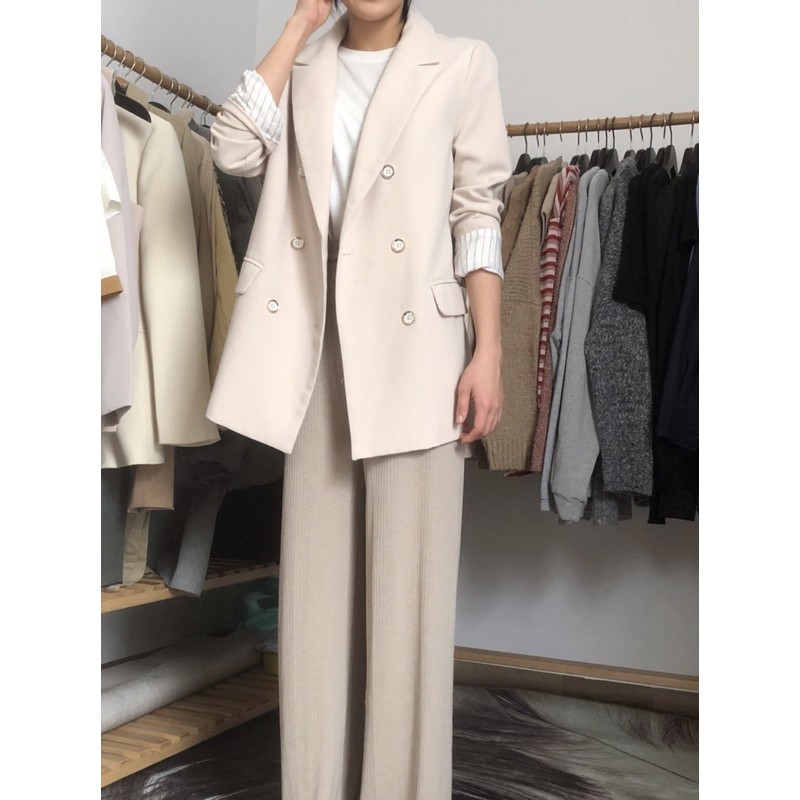 áo khoác blazers dạng vest korean