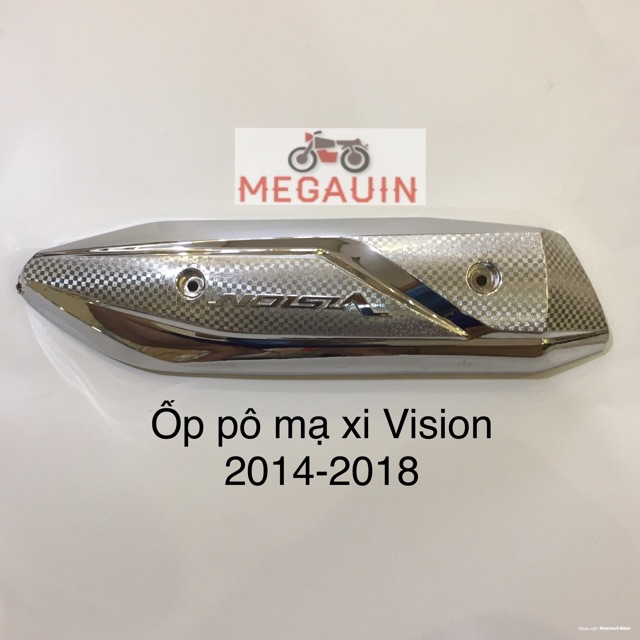 Bộ ốp trang trí mạ crom xe Vision 2014-2020 (giá lẻ từng món hoặc cả bộ)