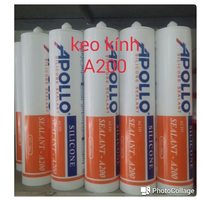 Keo silicon dán kính và tường