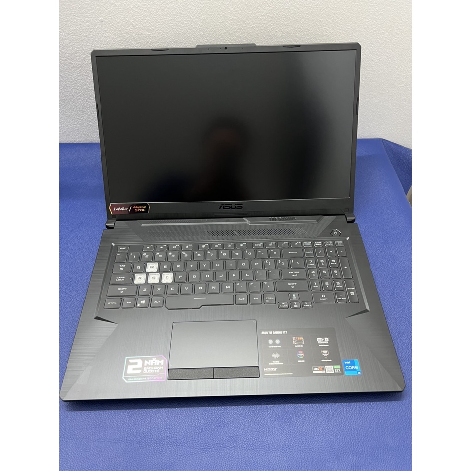 Máy Tính Asus TUF GAMING FX706HC | i5-11400H | RAM 8Gb-3200MHz | SSD 512Gb | NVIDIA® GeForce RTX™ 3050 4Gb