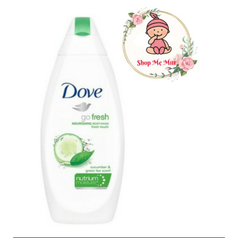 Sữa tắm dưỡng ẩm Dove Hương Dưa Leo và Trà Xanh 200ml ( hsd 4/2022 )