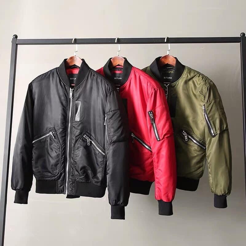 Áo Bomber Jacket Za.Ra trần bông siêu ấm