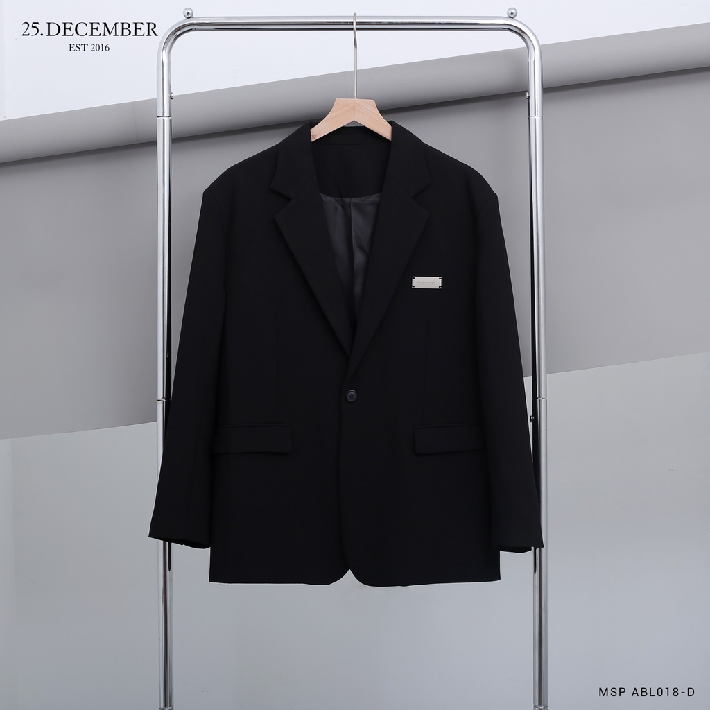 Áo blazer, áo khoác nam dáng hàn quốc chất vải dầy đẹp - 25.December mã ABL018
