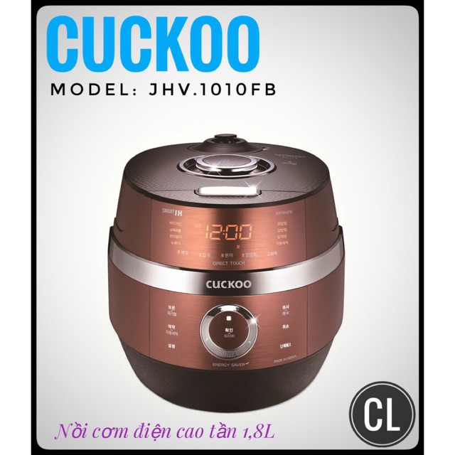 Nồi cơm điện Cao tần Cuckoo CRP-JHV1010FB