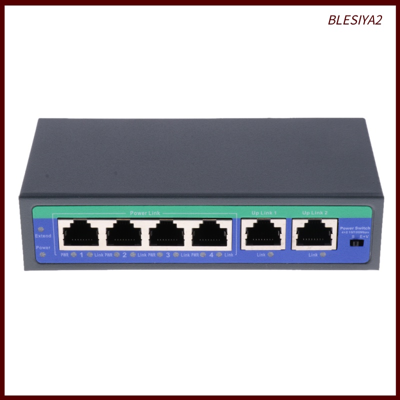 Bộ Chuyển Đổi Mạng Ethernet 6 Cổng 10 / 100mbps 4 Cổng Poe Và 2 Uplink