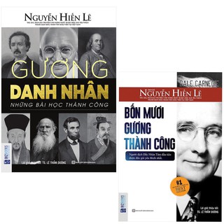 Combo Gương Danh Nhân - Những Bài Học Thành Công + Bốn Mươi Gương Thành Công