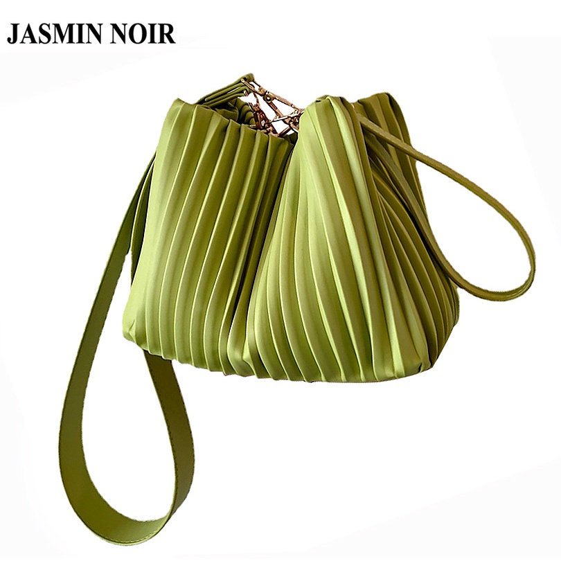Túi Đeo JASMIN NOIR Chéo Cỡ Lớn In Họa Tiết Kẻ Sọc Thiết Kế Đơn Giản Thời Trang Cho Nữ
