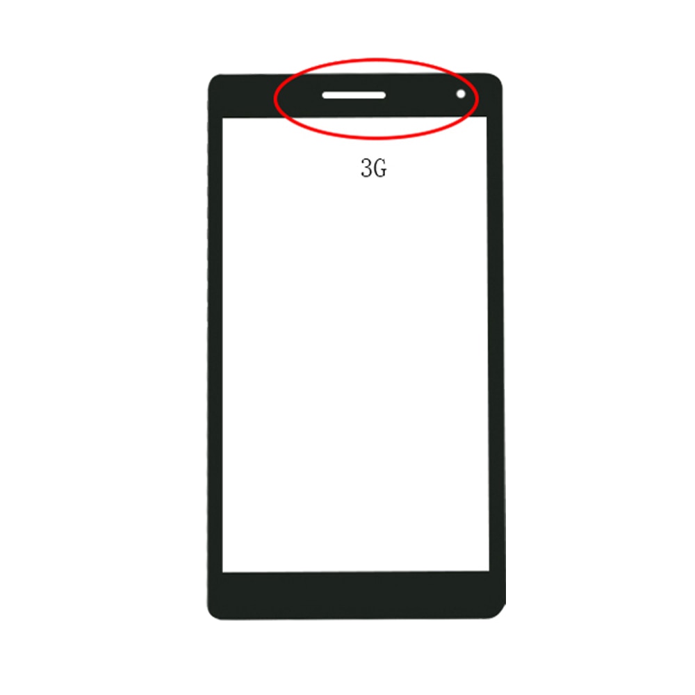 For Huawei Mediapad T3 7.0 BG2-W09 BG2-U01 BG2-U03 3G or Wifi Front Glass Outer Glass Lens Panel Replacement