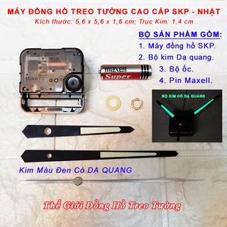Máy Đồng Hồ NHẬT SKP Kim Nhảy Cao Cấp – Kim DẠ QUANG TỰ CHỌN – Bảo Hành 2 Năm – Tặng Pin Maxell