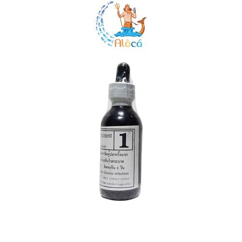 Bio Knock số 1, số 2, số 3, số 4 Thái Lan phòng và d'iệt các loại nấm, trị cụp lắc cho cá cảnh