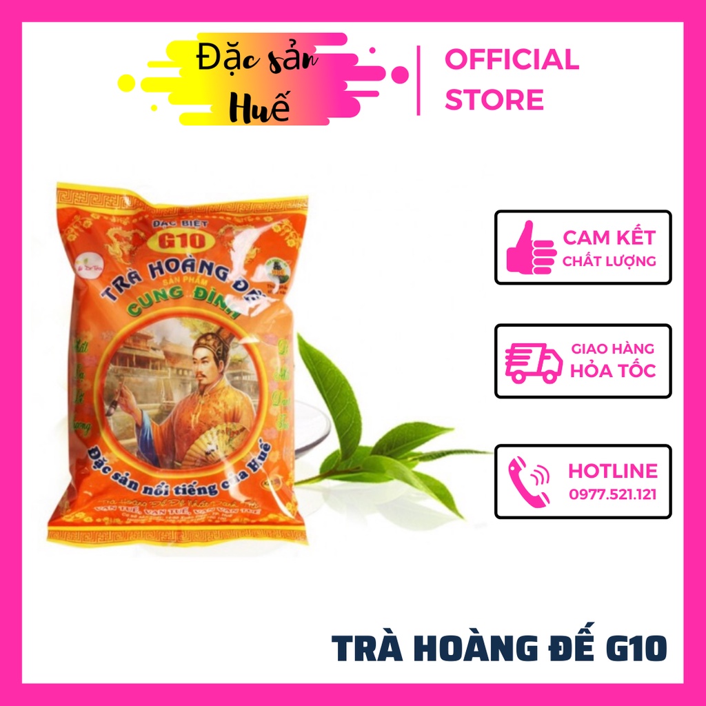 Trà Hoàng Đế G10 giúp ngủ ngon, đẹp da, mát gan
