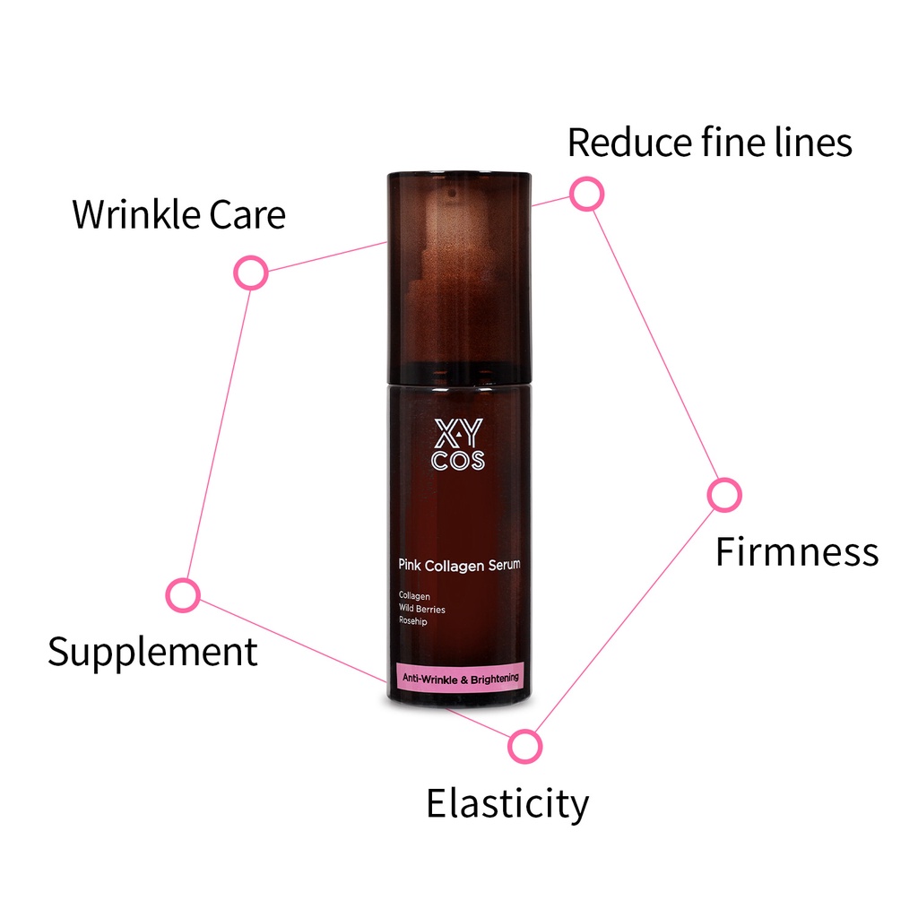 [XYCOS] Pink Collagen Serum 50ml  【EVE VEGAN】