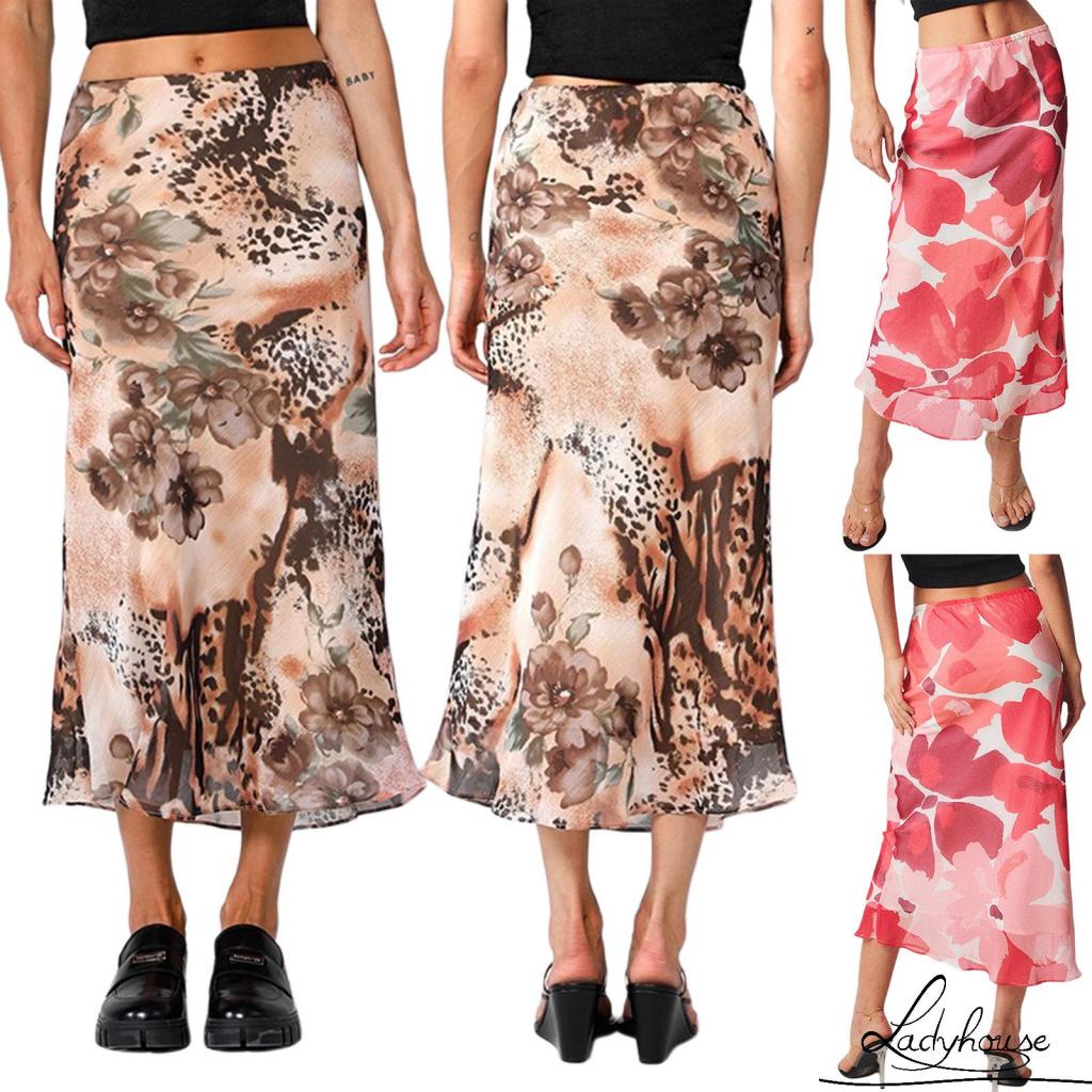 Chân váy bút chì họa tiết da báo thời trang sành điệu cho nữ