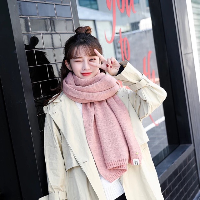 Khăn choàng cổ dệt kim khăn choàng cổ lạnh