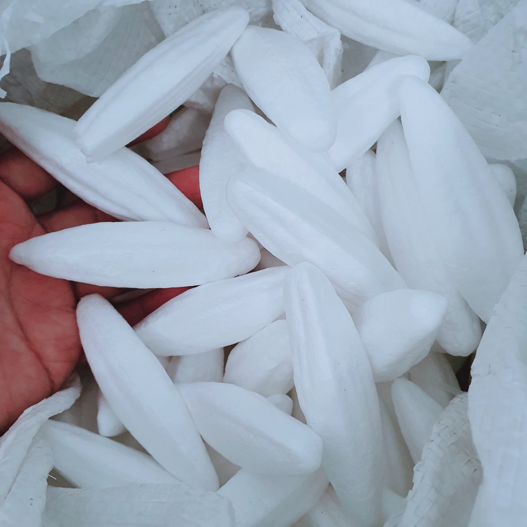 [Sỉ 100gram] Nụ ly bằng xốp làm hoa ly bằng vải voan