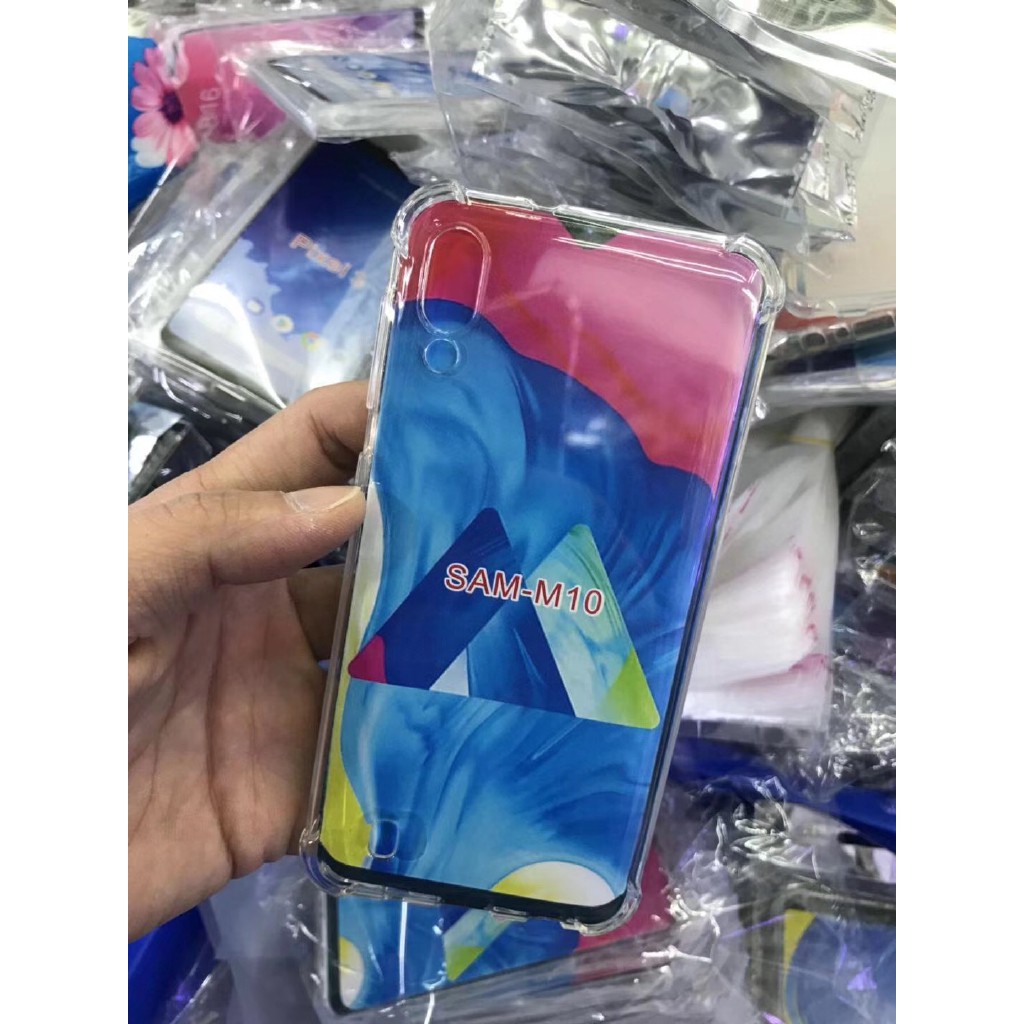 Ốp Samsung Galaxy Note 10+ A80 A70 A50 A50S A30S A40S A20S A10S A10 A20 A30 S10 Plus M30 M30s mềm trong suốt chống sốc