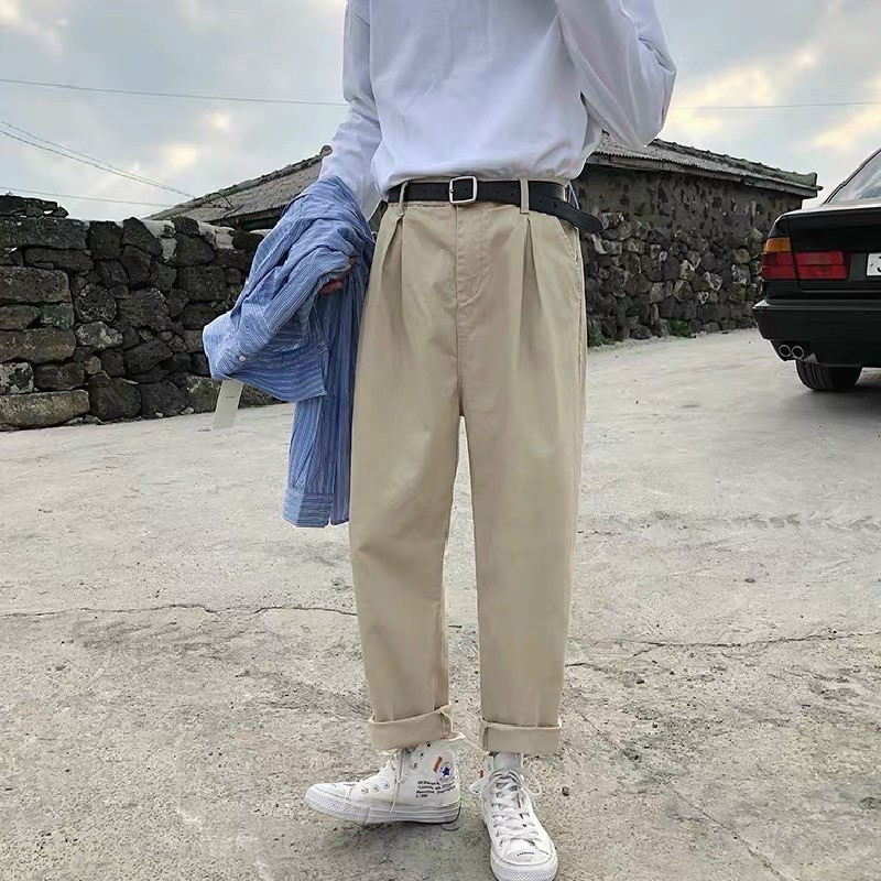 Quần kaki màu be vintage | BigBuy360 - bigbuy360.vn