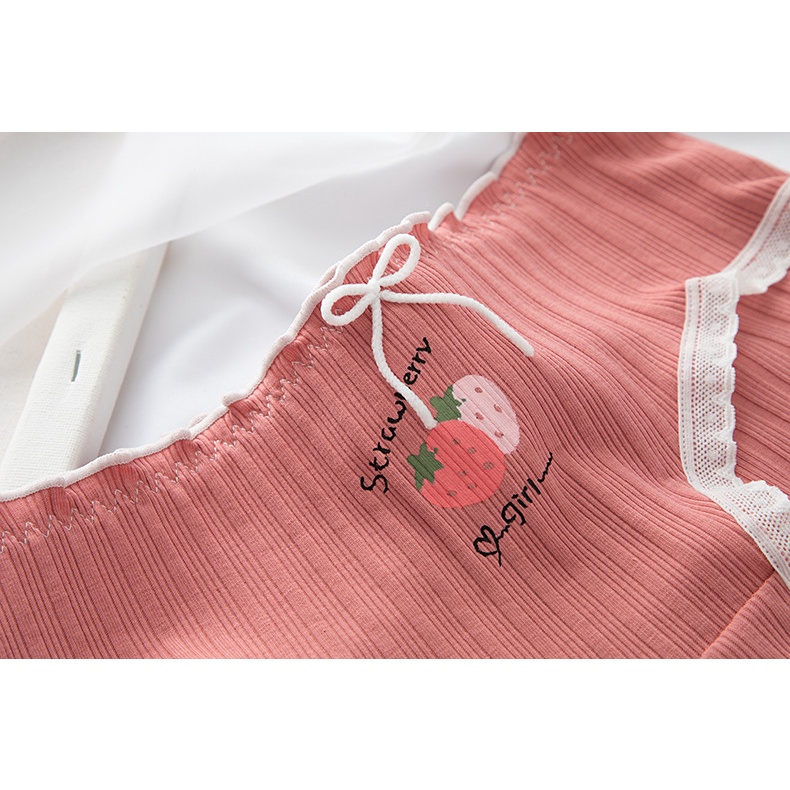Quần Lót Nữ Cotton Dâu Tây Ngang Eo ( QL:512) Hàng Loại Đẹp.