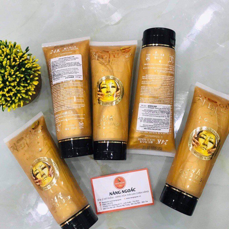 🍂Gel Lột Mặt nạ vàng 24K Gold Mask Thái Lan