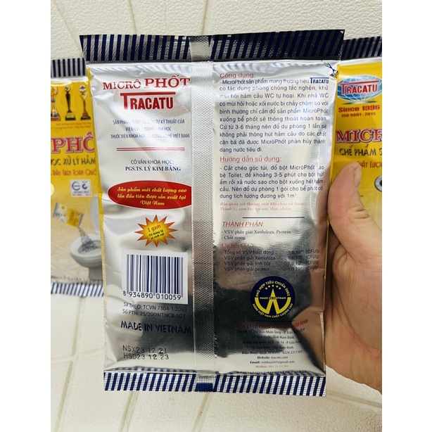 Men xử lý bể phốt microphot 200g