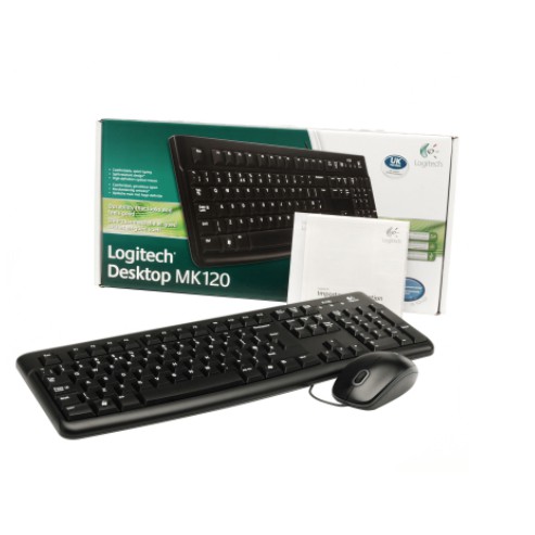 Bộ bàn phím chuột Logitech (Keyboard + Mouse MK120)