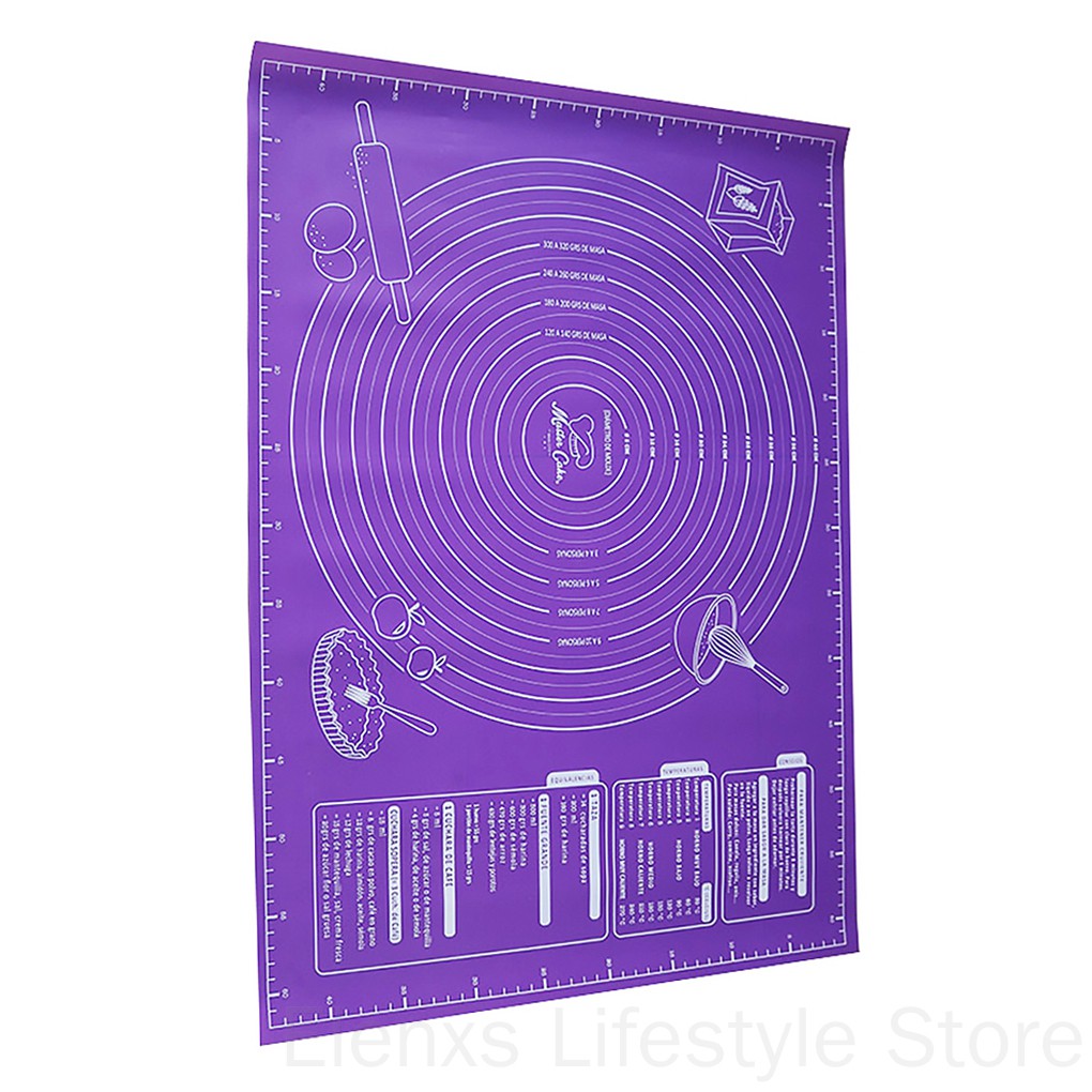 Thảm silicon nhào bột bằng silicon chống dính tiện lợi