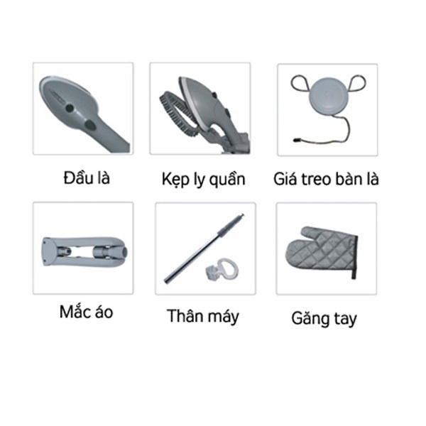 Bàn là hơi nước đứng Kangaroo KG758 hàng chính hãng bảo hành 12 tháng