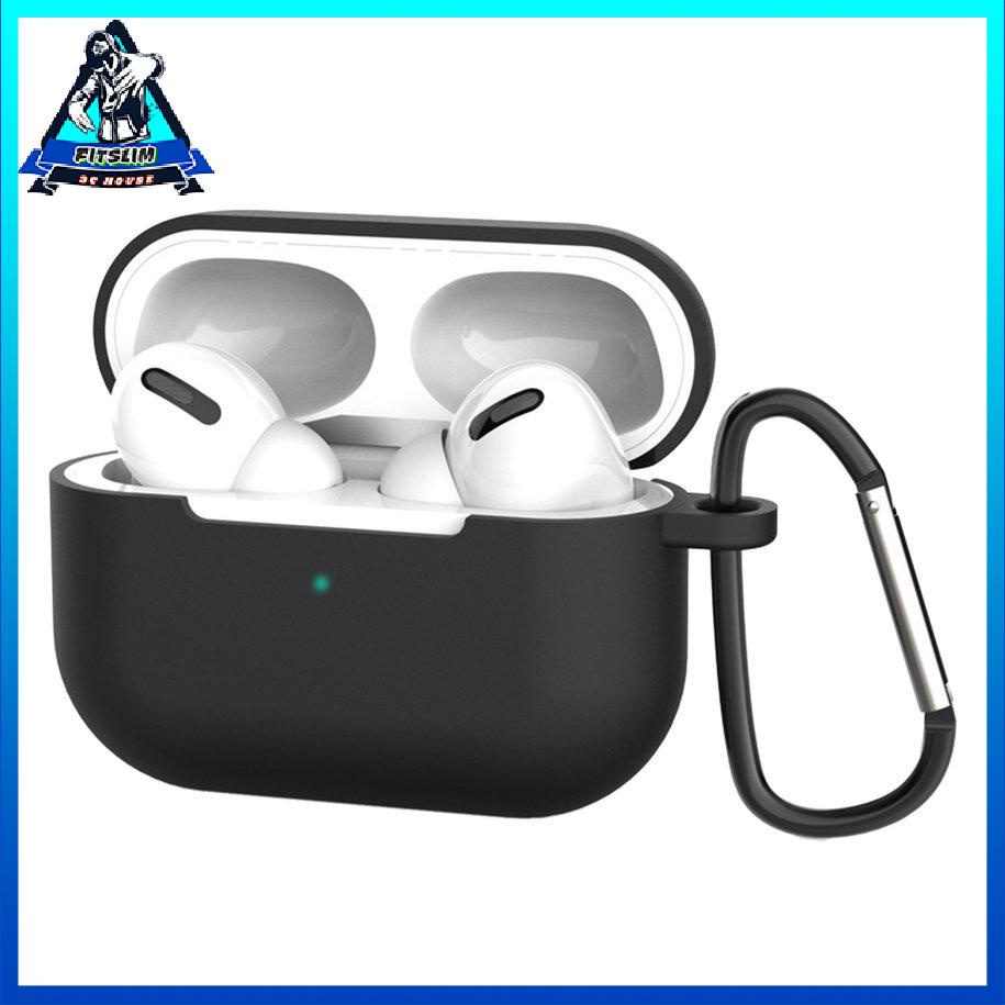 Đối với AIRPOD Pro Case Cover với Keychain Phụ kiện da cao su bảo vệ đầy đủ [8/5]