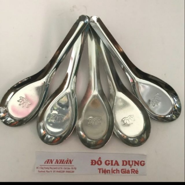 Combo 10 thìa inox