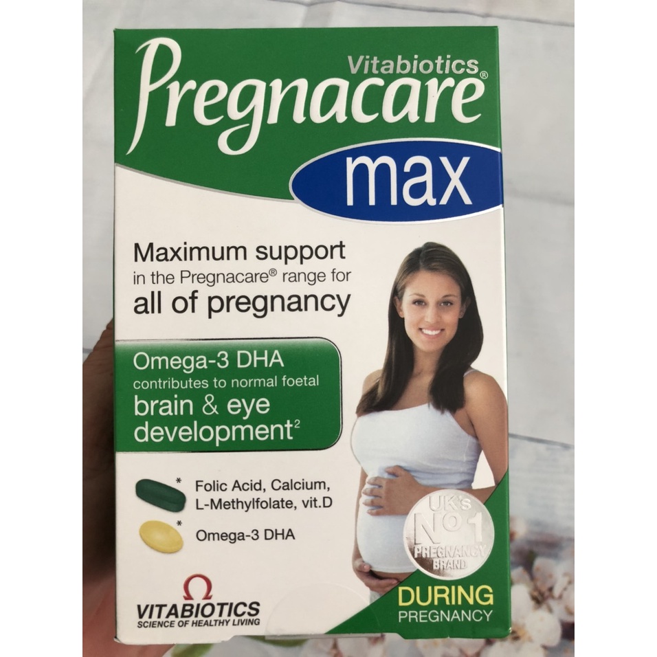 Vitamin tổng hợp cho bà bầu pregnacare max giúp bầu khỏe, không thiếu máu, đỡ nghén