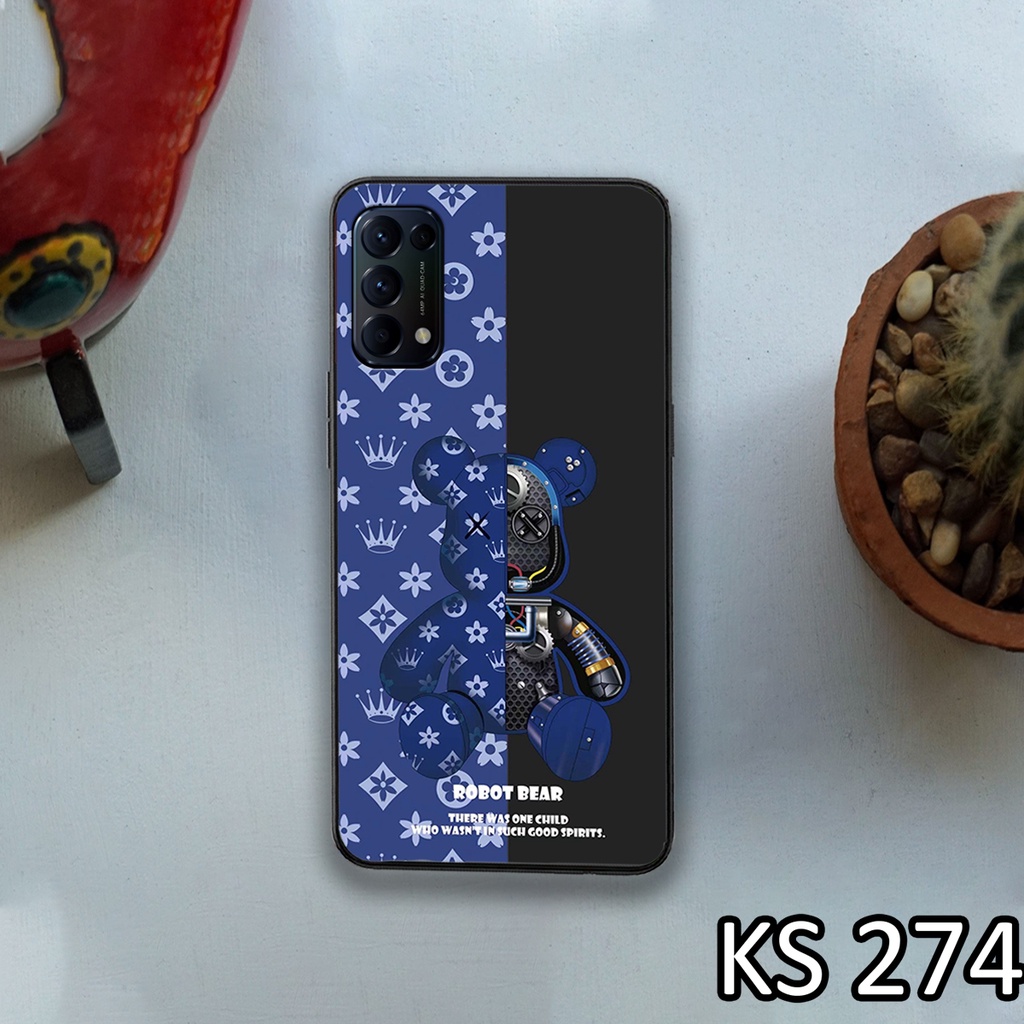 [Sale] Ốp lưng Oppo A15/Oppo A15s/Oppo A16/Oppo A16k in hình RobotBear hot nhất 2022