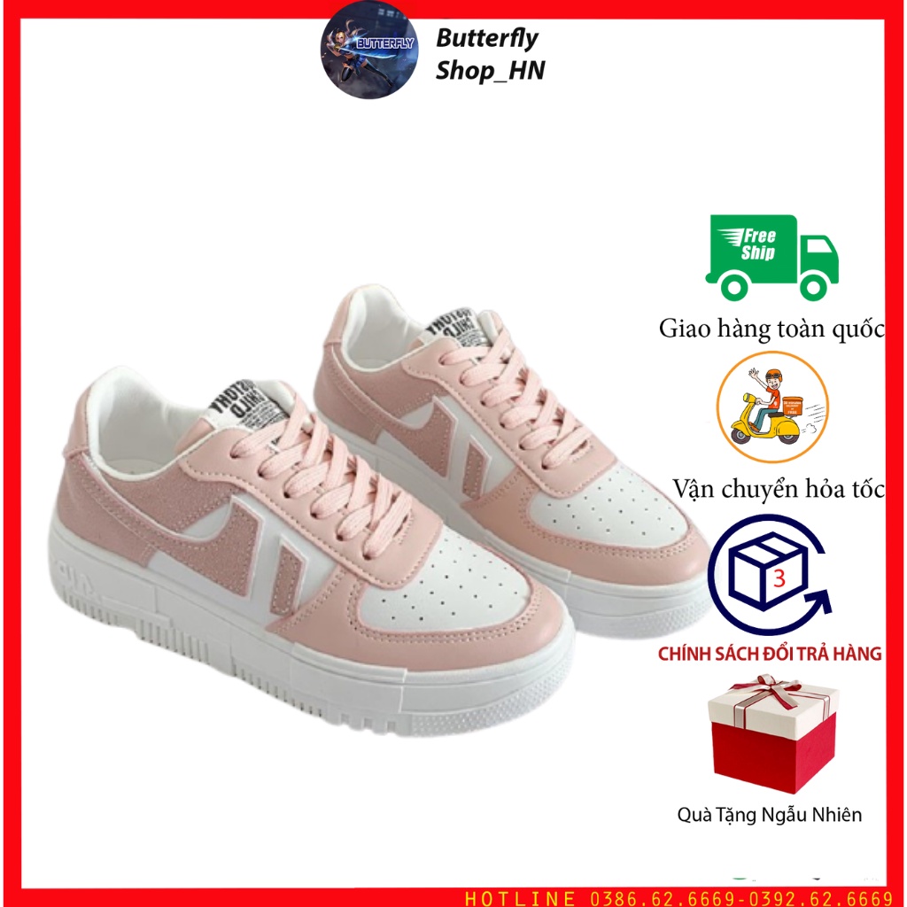 Giày af1, giày thể thao nữ ulzang bàn trung hàng 11 full size nữa đủ 3 màu đẹp
