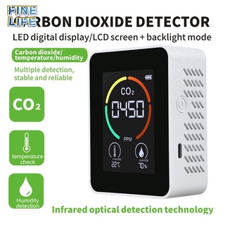 Máy đo chất lượng không khí CO2 cảm biến kỹ thuật số thông minh 12.7
