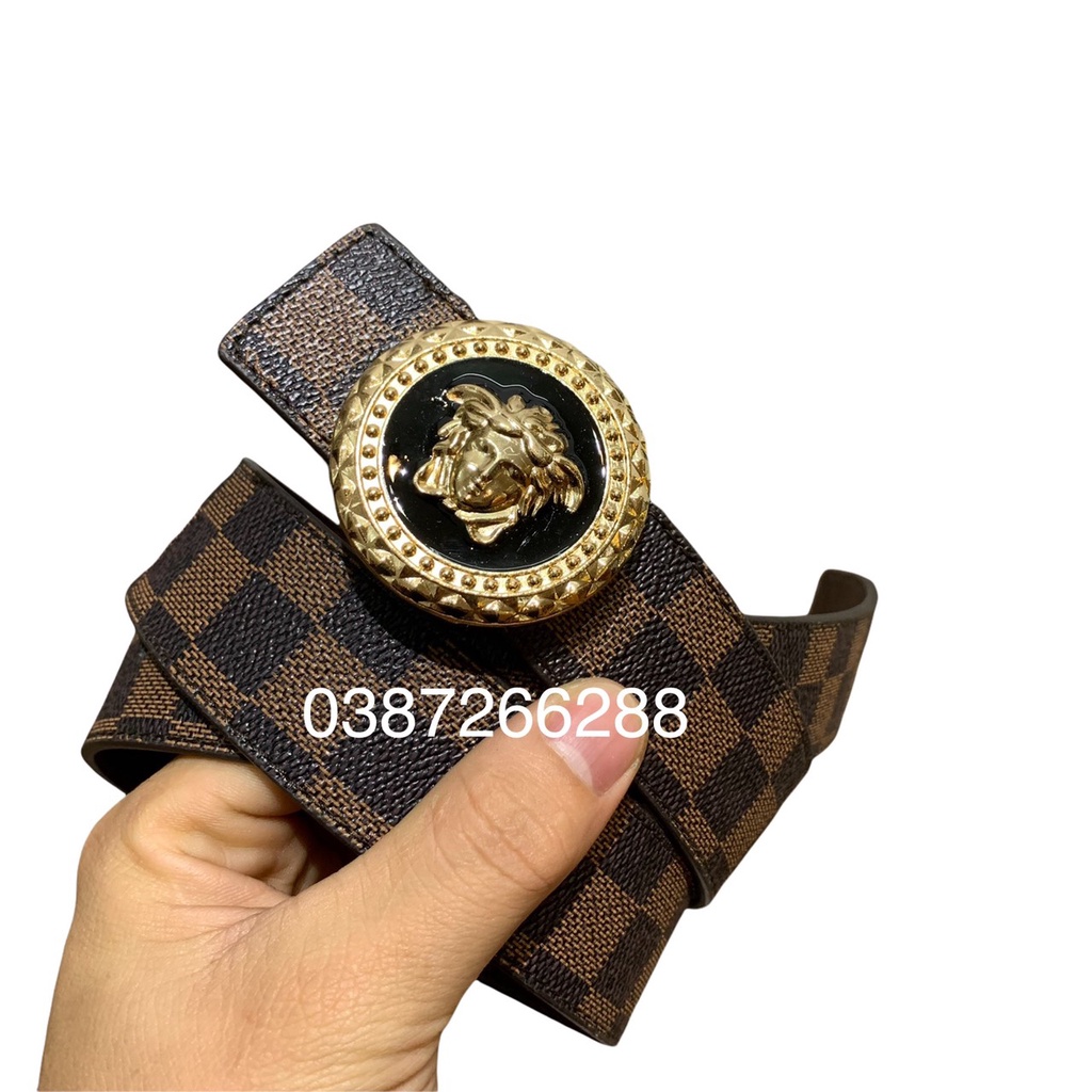 Thắt lưng nam versace, thắt lưng mặt versace, dây nịt nam cao cấp thời trang, VSC001