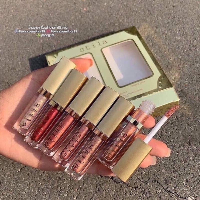 SET 6 CÂY NHŨ MẮT STILA SIÊU ĐẸPP