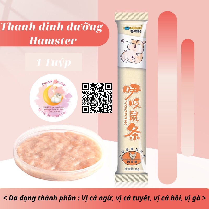 Thanh dinh dưỡng/Pate Run Around cho Hamster