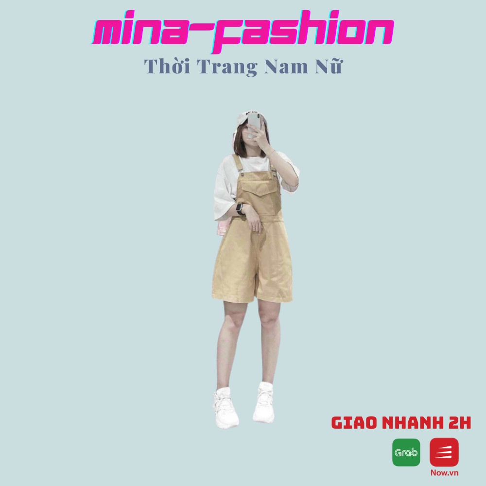 ⚡ Hot Hot Nhất Năm Yếm Sort Trơn Nữ YN01 ==&gt;Mina Fashion⚡