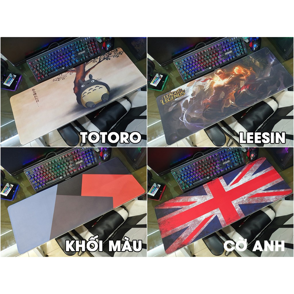 Tổng Hợp Pad Chuột Cỡ Lớn 800x300x4mm Part 2 - Miếng Lót Chuột, Pad Chuột, Bàn Di Chuột Cỡ Lớn
