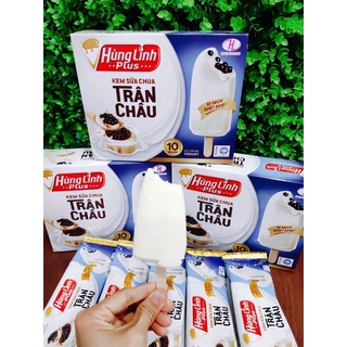 Kem sữa chua trân châu hùng linh