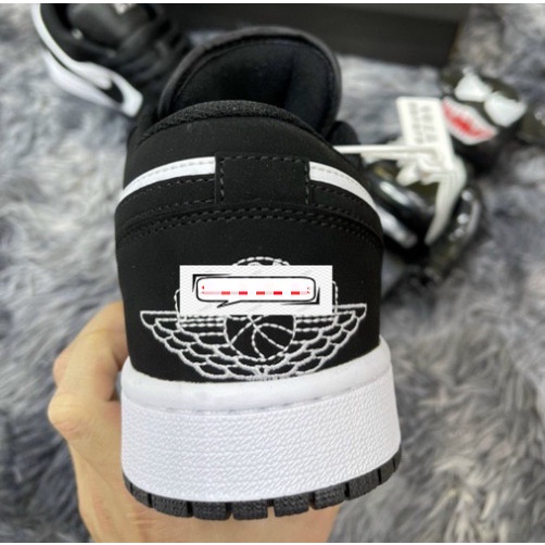Giày Jordan Cổ Thấp Đen Trắng, Sneaker Nam Nữ Cổ Thấp Panda Full Box | BigBuy360 - bigbuy360.vn