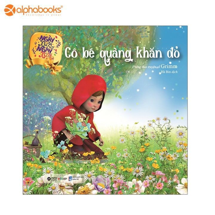 Sách - Ngày xửa ngày xưa - Cô bé quàng khăn đỏ 49K