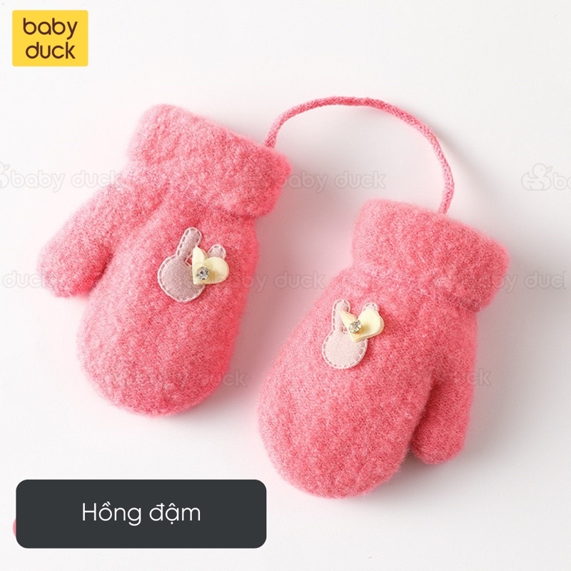 Găng tay len cho bé đáng yêu từ 1- 6 tuổi