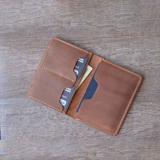 Ví passport da thật handmade - Leather Passport Cover - Bao da đựng passport bằng da thật