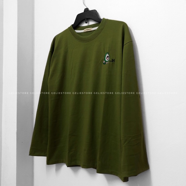 ÁO THUN DÀI TAY QUẢ BƠ (ảnh thật) | BigBuy360 - bigbuy360.vn