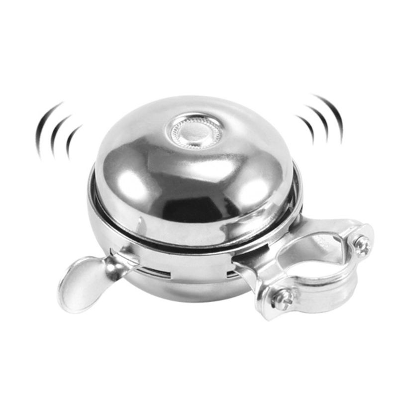 Chuông xe đạp bằng kim loại hai mặt âm thanh to phong cách cổ điển