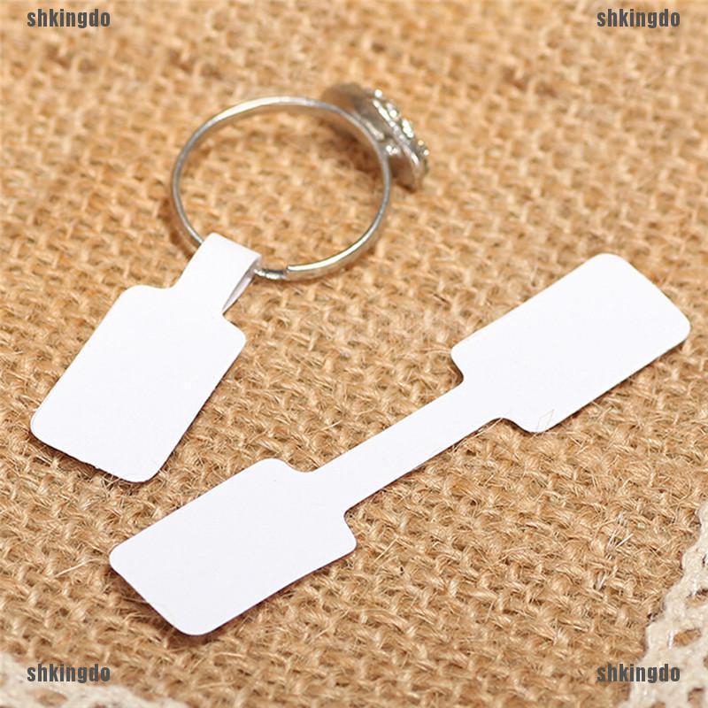 Túi 100 miếng nhãn dán trưng bày nhẫn và dây chuyền tiện lợi